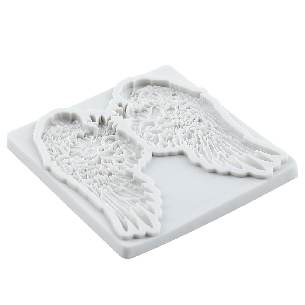 Angel Wings Silicone Mold Wings Fondant Molds Cake Decorating Tools Cupcake Topper Candy Sugar Craft Gum Paste Polymer Clay