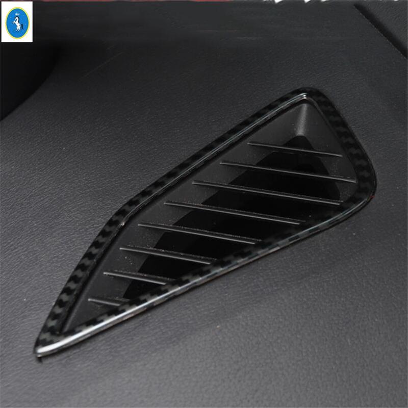 Carbon Fiber Air AC Outlet Vent / Glove Storage Box / Head Lights Switch Cover Trim For Toyota Corolla - 2024 Accessories