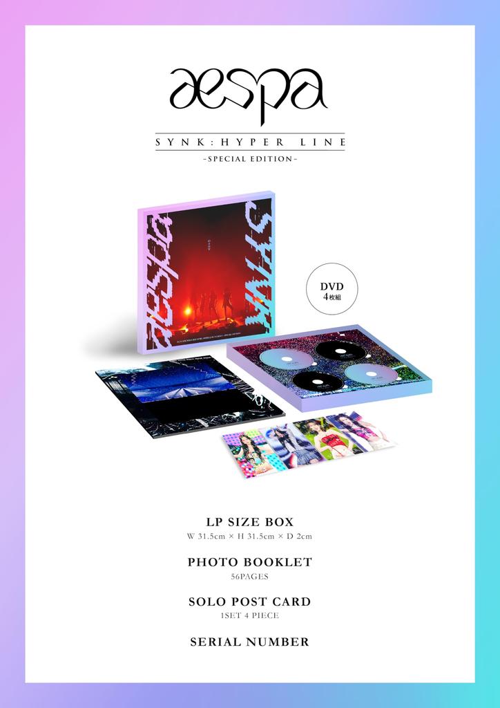 Aespa LIVE TOUR 2023 HYPER in JAPAN `SYNK LINE' -Специальное издание- [DVD] [DVD]