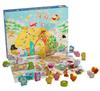 HABA - Mon Premier Calendrier de l’Avent - 24 Pièces en Bois, 24 Chapitres à lire et Décor en 3D - Calendrier Noël pour Enfants