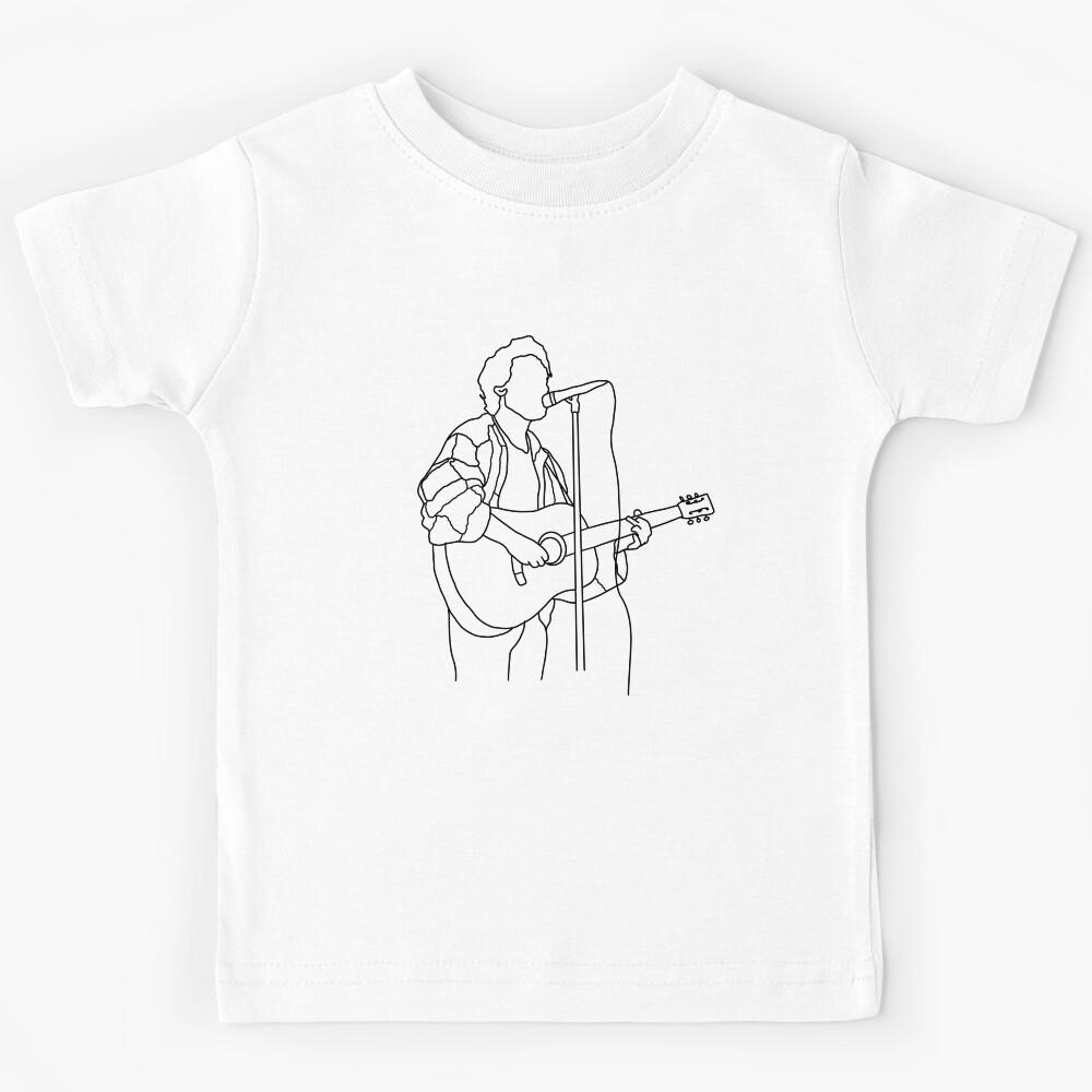Harry Styles line illustration Kids T-Shirt 130