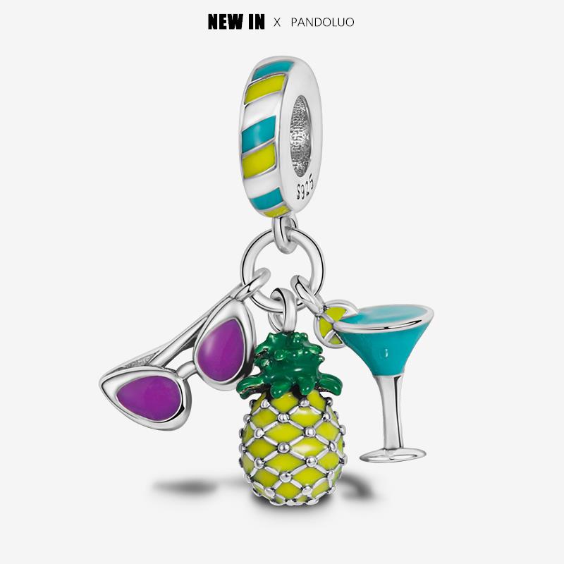 Brand Latest Arrival Yellow Series Animal Shape Charm Bead Component Bead Components Compatible With Pandach Authentic Original Bracelet High Quality