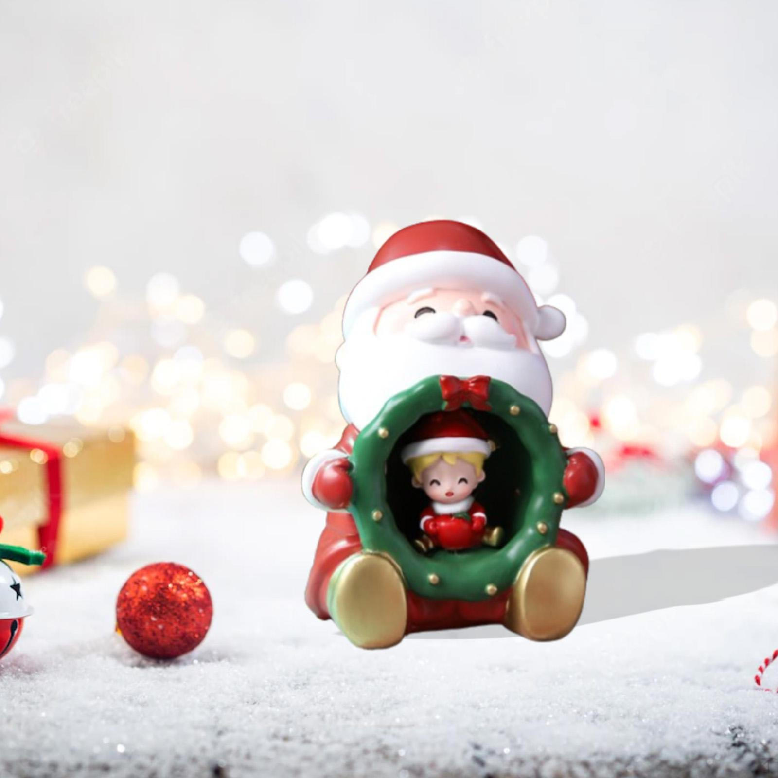 

Праздничная скульптура Санта-Клауса для домашнего декора Boy Inside