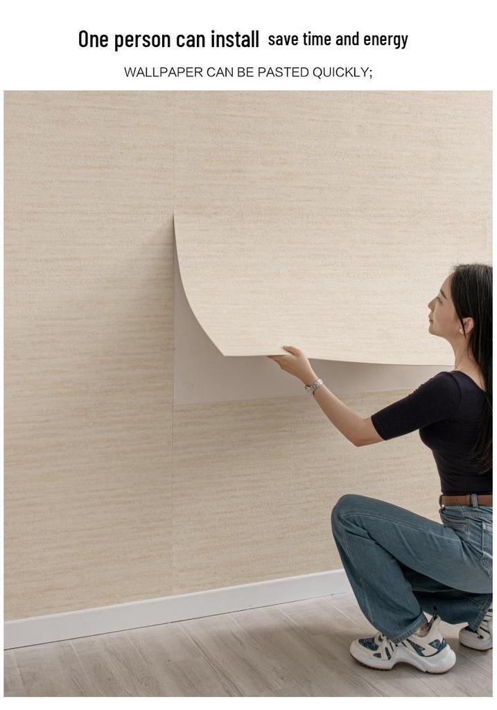 Ultra-Thin 3D Soft Roman Travertine Flexible Wall Panel - Self-Adhesive Sticker for Renovation