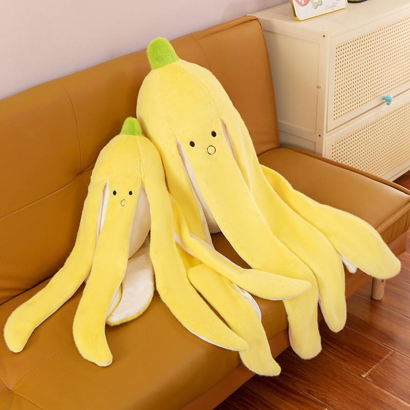 Creative Banana Cute Plush Toy Adorable Cartoon Kids Playtime Pal Gift Birthday