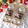 3pcs 8cm Christmas Balls Christmas Tree Hanging Decoration Ornaments Christmas Party Decorations Supply