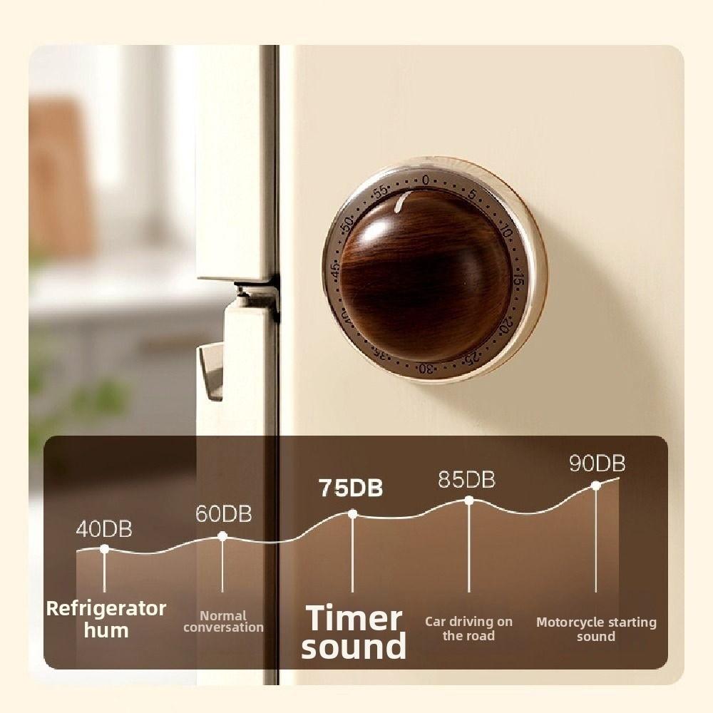 Magnetic Countdown Alarm Clock 2in1 Children Study Timer Baking Reminder  Learning