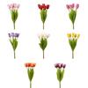 Realistic Simulation Big Tulip Real Touch Faux Tulip Branch Fake Flower  Dining Table