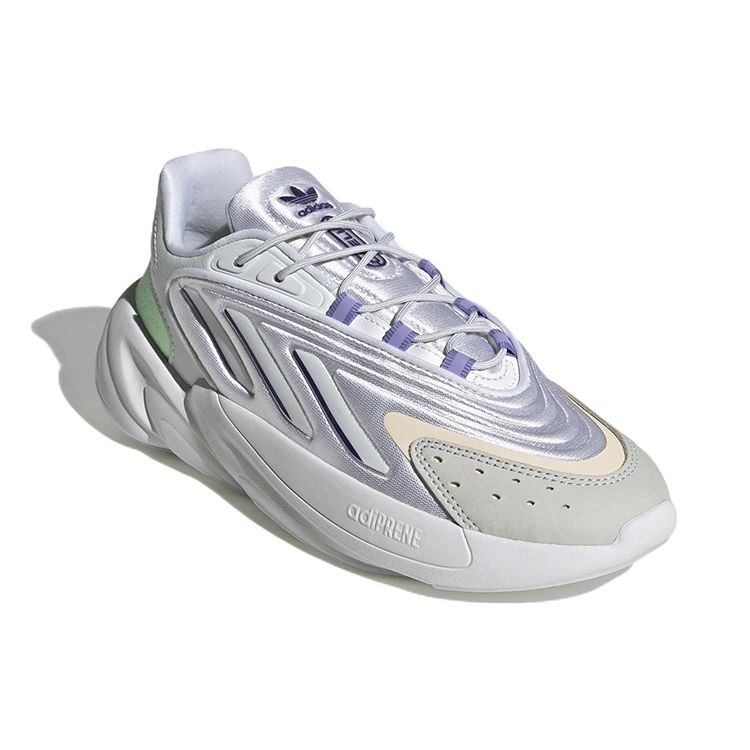 Adidas Ozelia White Purple Green Women Sneakers Cloud-White Dark-Purple Beam-Green GW3065