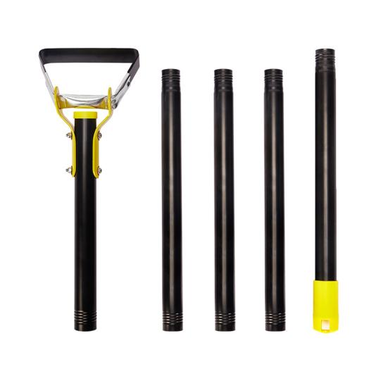 Double-Ended Garden Hoe & Weeder Heavy Duty Scuffle Hoe for Soil Loosening & Weed Removal 30-72 Inch Height Adjustable Long Handle Garden Tool for