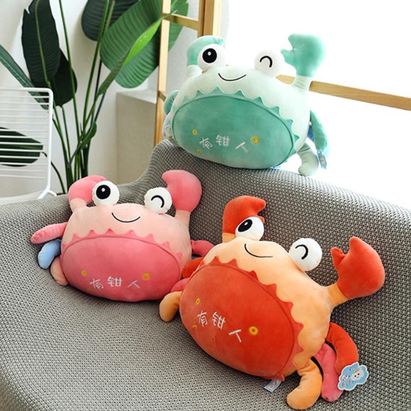 Adorable Crab Plush Toy With Soft And Comfortable Material
