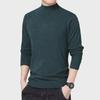 Men's German Velvet Long-Sleeve Half-High Collar T-Shirt for Autumn/Winter