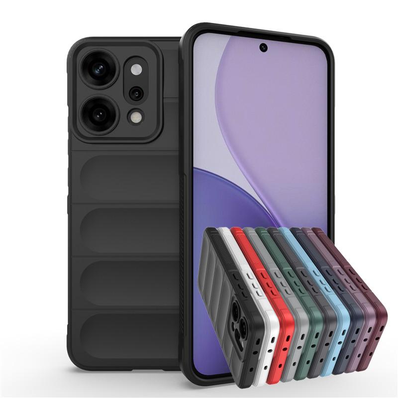 For OPPO Reno14 Pro Cover For OPPO Reno 10 11 12 13 14 Pro Case Rubber Shockproof Soft Silicone Protective Bumper For Reno14 Pro