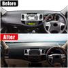 Car Dashboard Avoid Light Cover Anti-UV Carpets For Toyota Hilux SW4 Fortuner AN10 AN20 AN30 AN50 AN60 2005-2011 2012 2013 2014