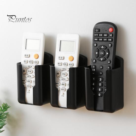 Wall-mounted Remote Control Storage Solution 3Pcs Bracket High Durability Easy to Box Install Wall-Mounted Air Conditioning Holder