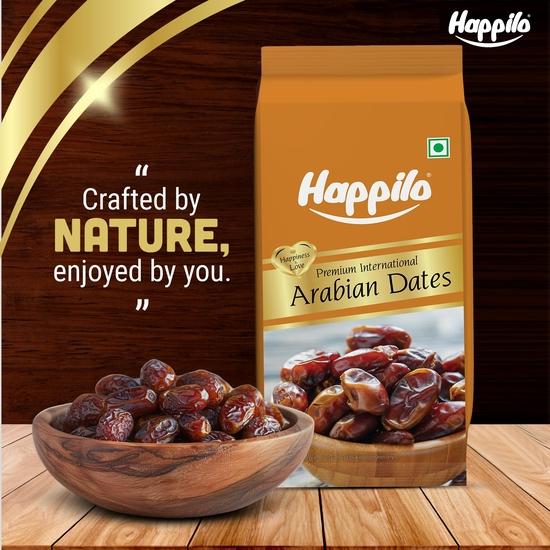 Bustina di Datteri Arabi Premium Happilo, 500 g