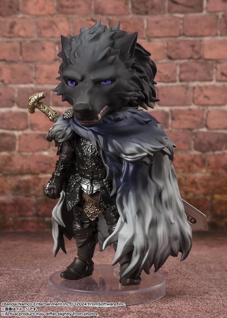 TAMASHII NATIONS Figuarts mini Elden Ring Brave 100mm PVC ABS articulated figure - Half-Wolf - Approx. tall, & painted,