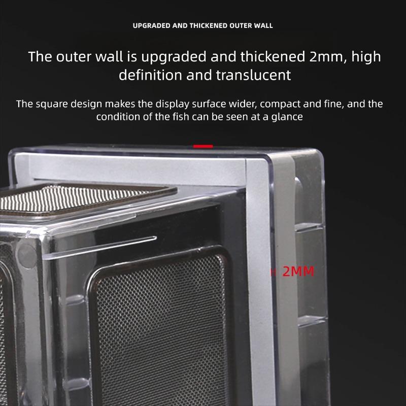Voonline Aquarium Isolation Box Acrylic Fry Hatching Box High-Transparency Aquatic Feeding Box
