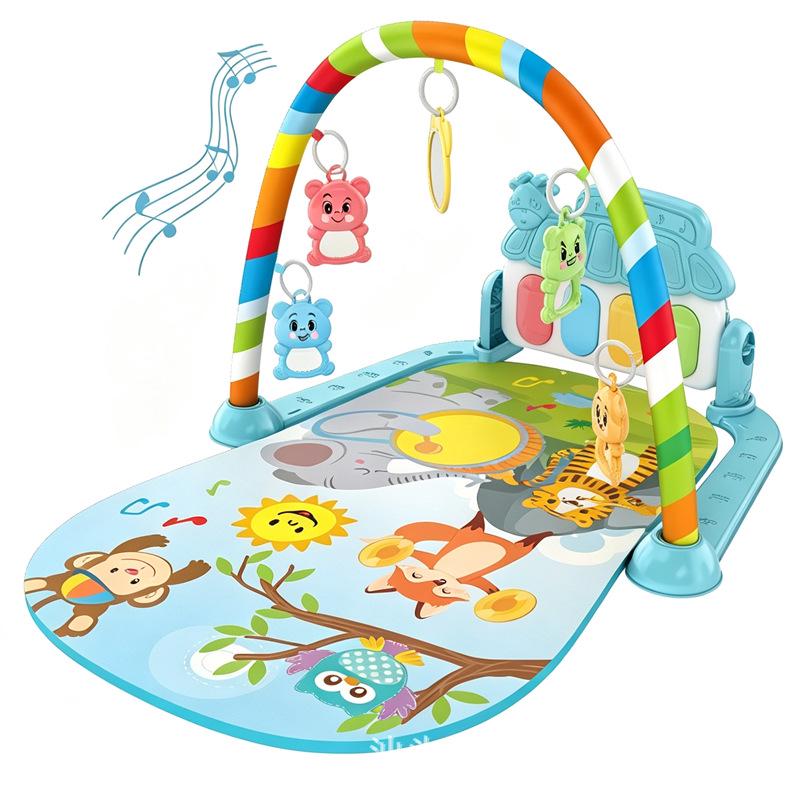 Newborn Musical Piano Gym Mat: Hot-Selling Baby Toy from Southeast Asia