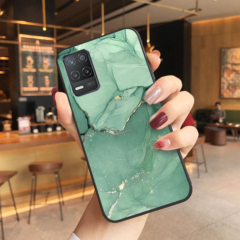 Marble Phone Case for OPPO Realme GT 2 Pro X2 Pro XT C25S 8 7 6 Pro 6i Realme GT Master C3 C21 C21Y C11 X3 SuperZoom