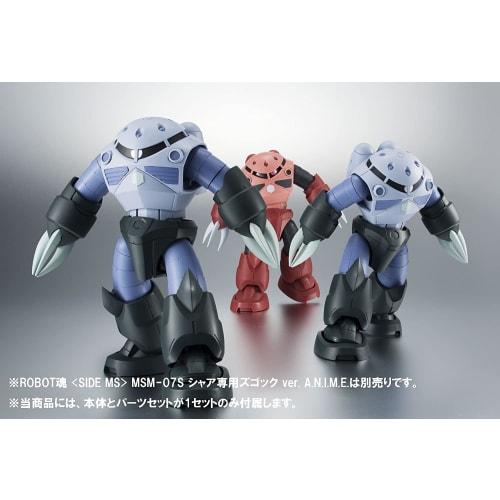 TAMASHII NATIONS ROBOT SPIRITS Mobile Suit Gundam SIDE MS MSM-07 Mass-Produced Z'Gok Ver. A.N.I.M.E. Approximately 130mm ABS & PVC Painted Movable Fig