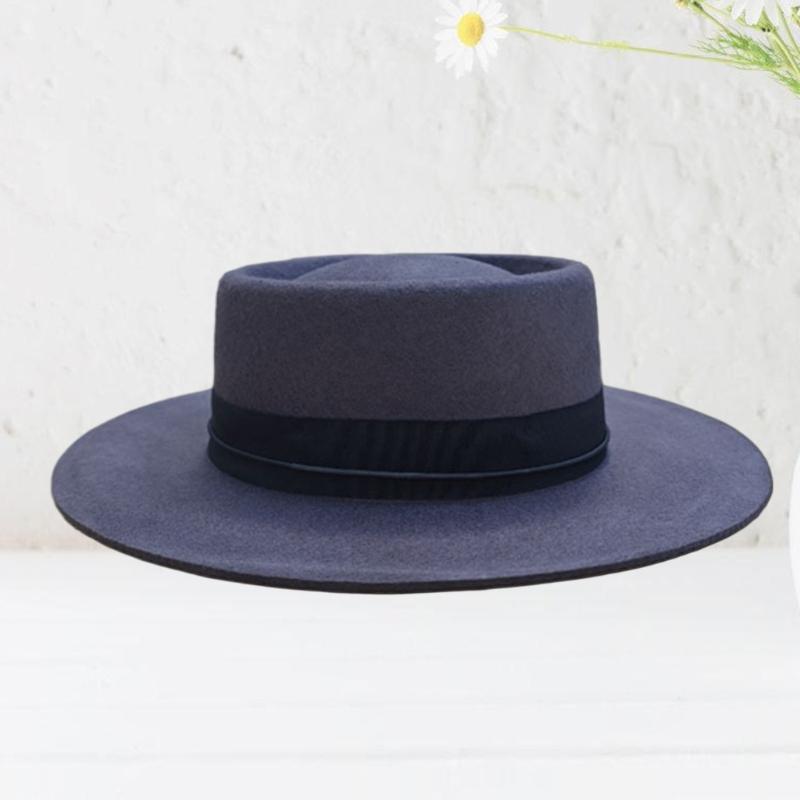 Rollable Border Hat Outdoor Activity Hat Travel Wool Hat Shopping Stylish Hat for Youth Fashioning