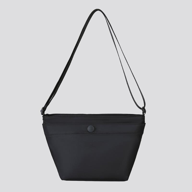 Kadın Crossbody Çanta için Modaya Uygun Tasarım Çok Yönlü Mini Su Geçirmez Kumaş Çanta Basit Omuz Çantası