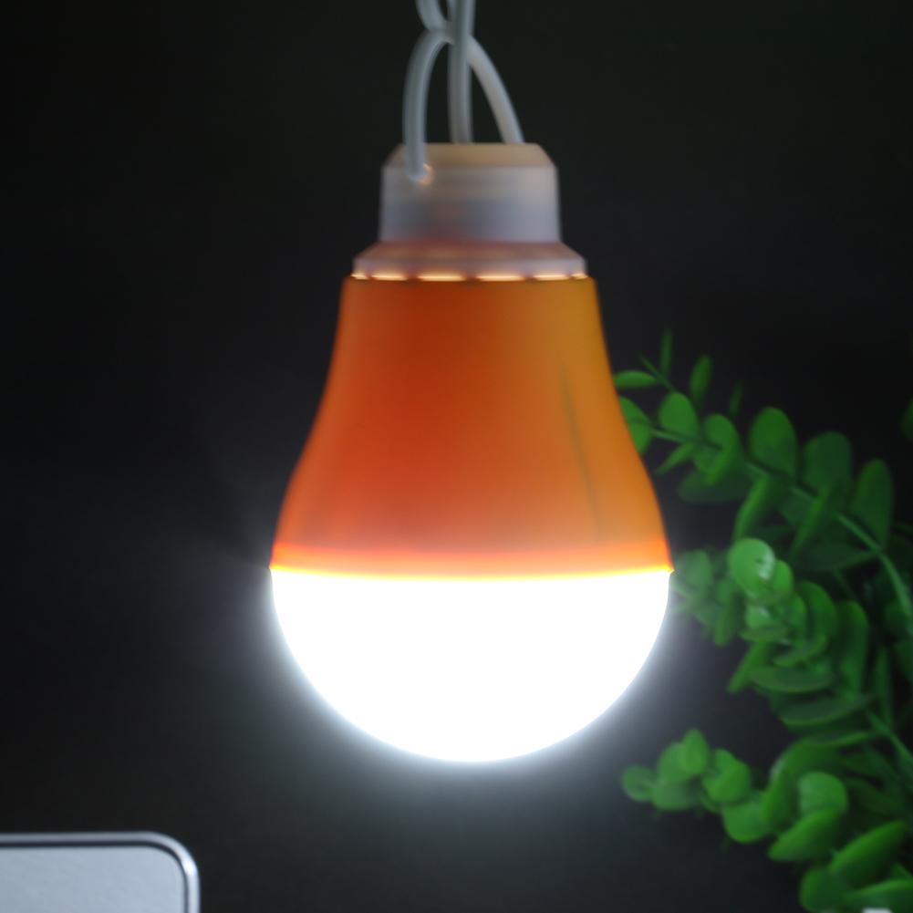 Light Mobile Power Camping Lamp LED Portable Dormitory Reading Bulb USB Cold White Energy Saving Outdoor Laptops