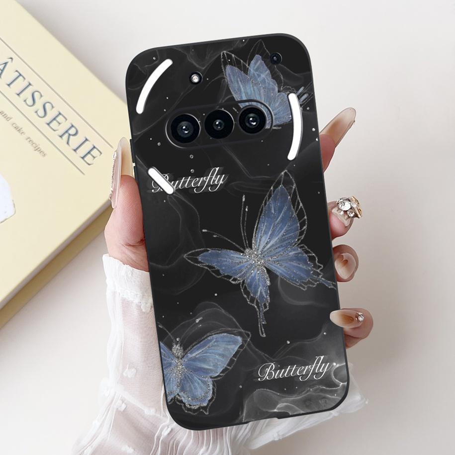 Para Funda Nothing Phone 3A A059 Lindo Dibujo Animado Panda Astronauta Silicona Suave Negro Mate Cubierta Para Nothing Phone3a Pro A059P Fundas