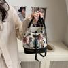 Pre-fall Bag Women's Fashion Print Shoulder Handbag Niche Design Bucket Bag