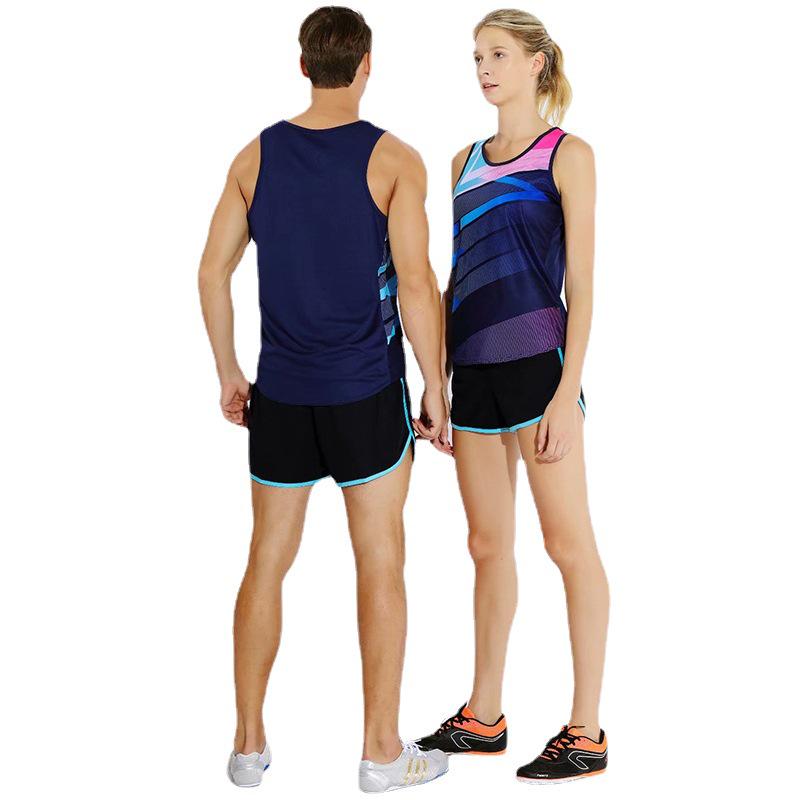 Unisex Sleeveless Summer Marathon Tracksuit for Running and Sports Competition