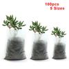 Biodegradable Non woven Grow Bags 100pcs Nursery Bags for Sustainable Planting