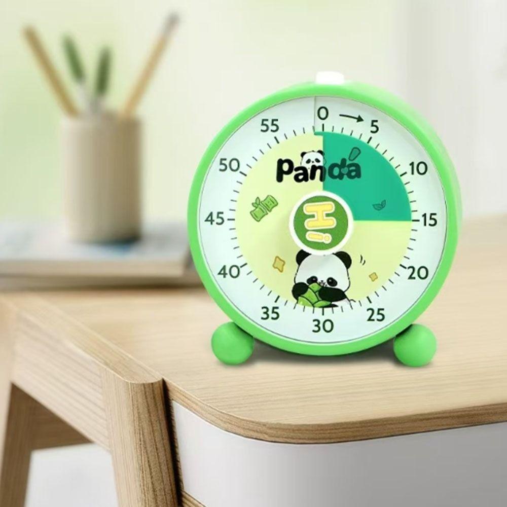 Self Discipline Visual Timer 60-Minutes Visualization Countdown Timer Time Management Reminder Panda Kitchen Cooking Timer
