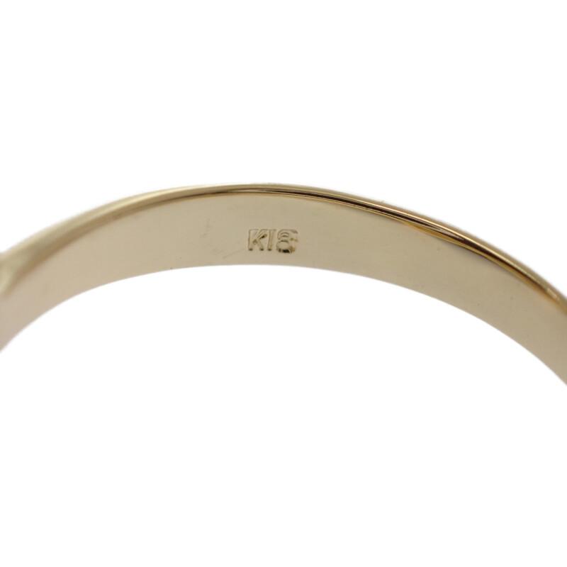 no brand  #11(JP Size) ring K18 yellow gold Women