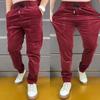 Men's Autumn Corduroy Casual Pants Office Male Trousers