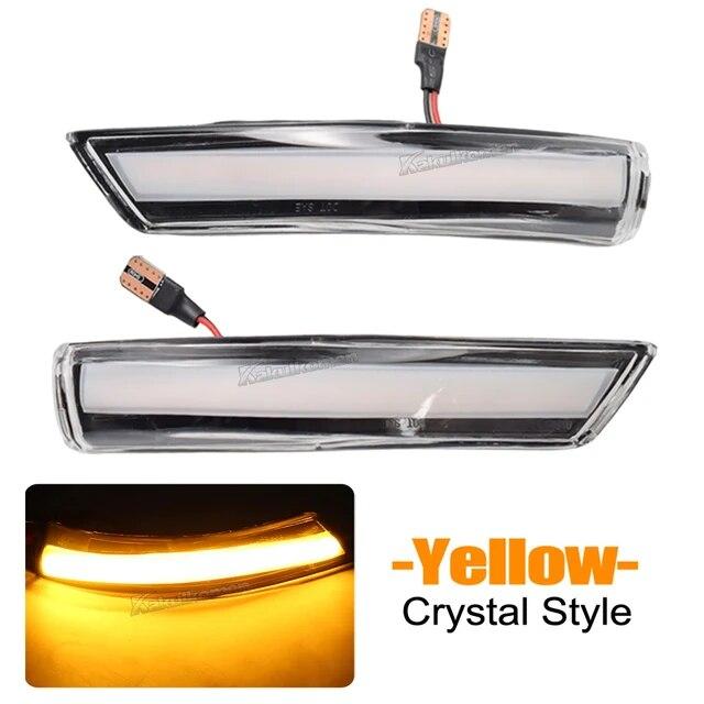 For Ford Focus 2 MK2 Focus 3 MK3 3.5 For Mondeo MK4 EU Dynamic Turn Signal Light Side Mirror Indicator Sequential Blinker Lamp