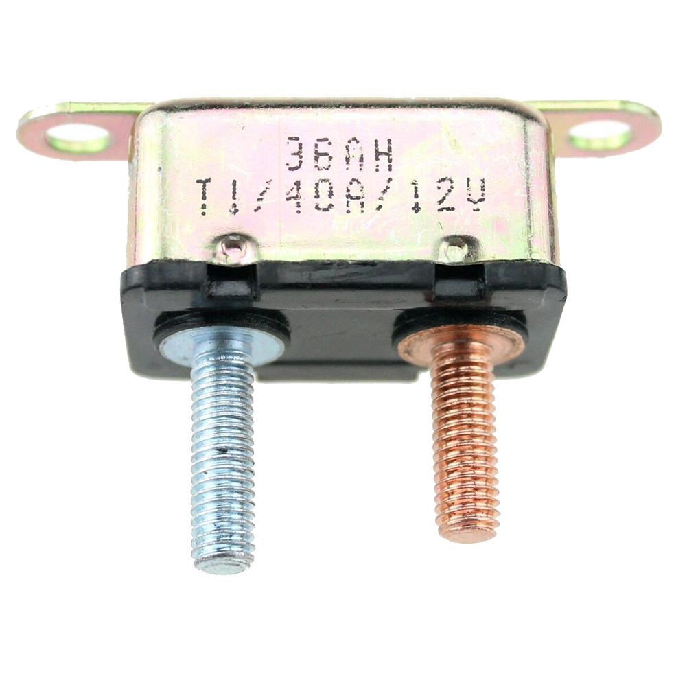 1.248\"x0.693\"x0.8\" Inch Circuit Breaker 12V Copper Stud Bolt