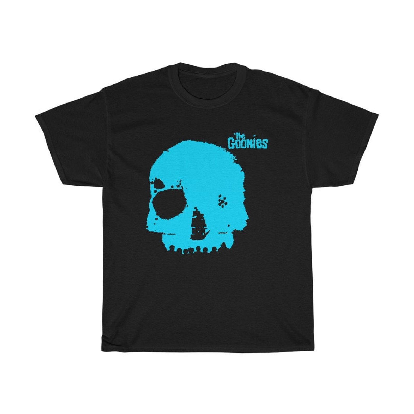The Goonies Never Say Die Black T-Shirt Size S to 5XL M