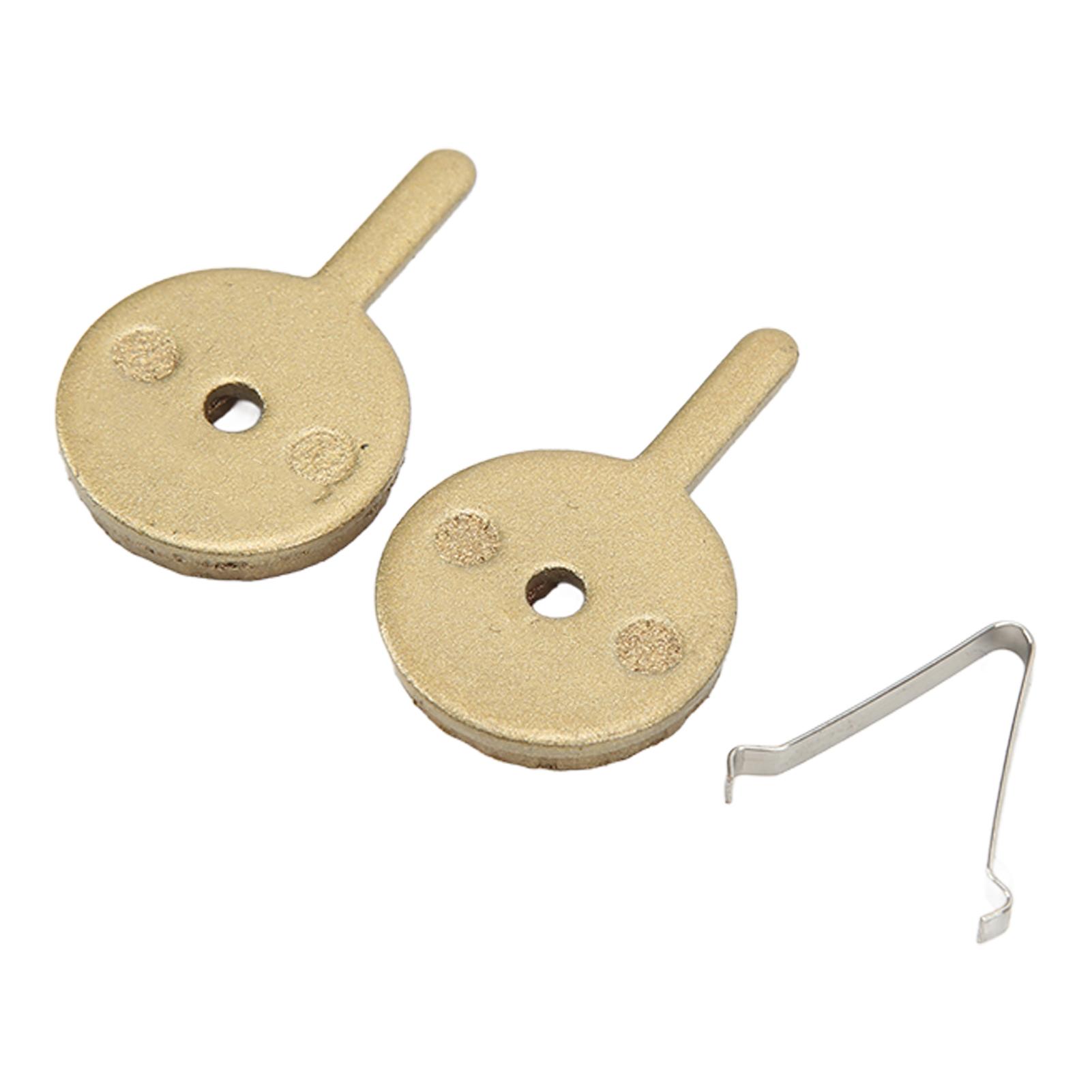 

Bike Disc Brake Pads Copper Base Good Heat Dissipation Wear Resistant Mountain Bike Brake Pads Replacement