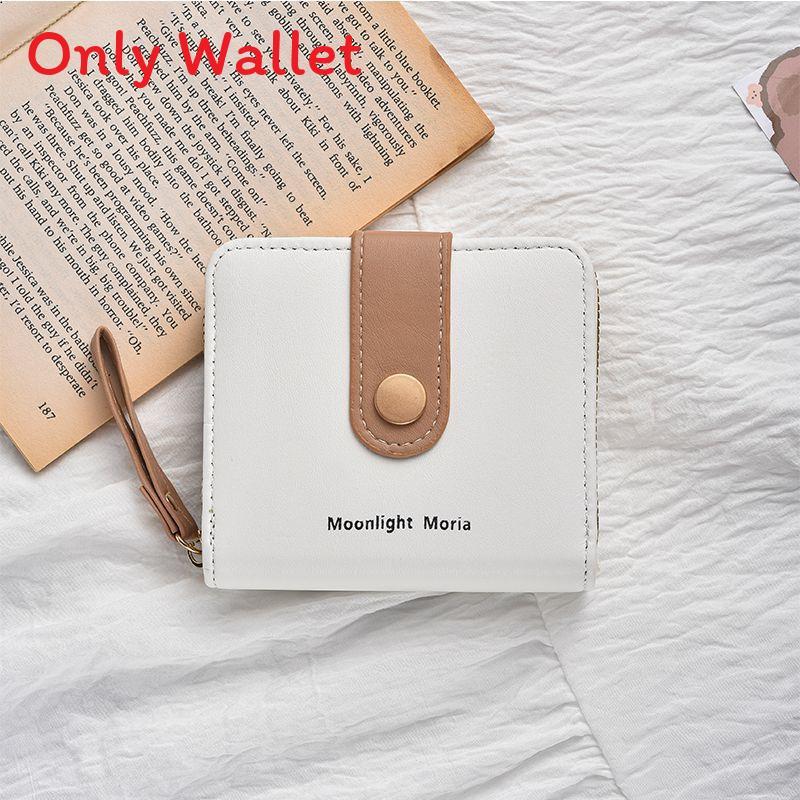 Cute Girls Wallet With Lock Closure Pu Material For Daily Use