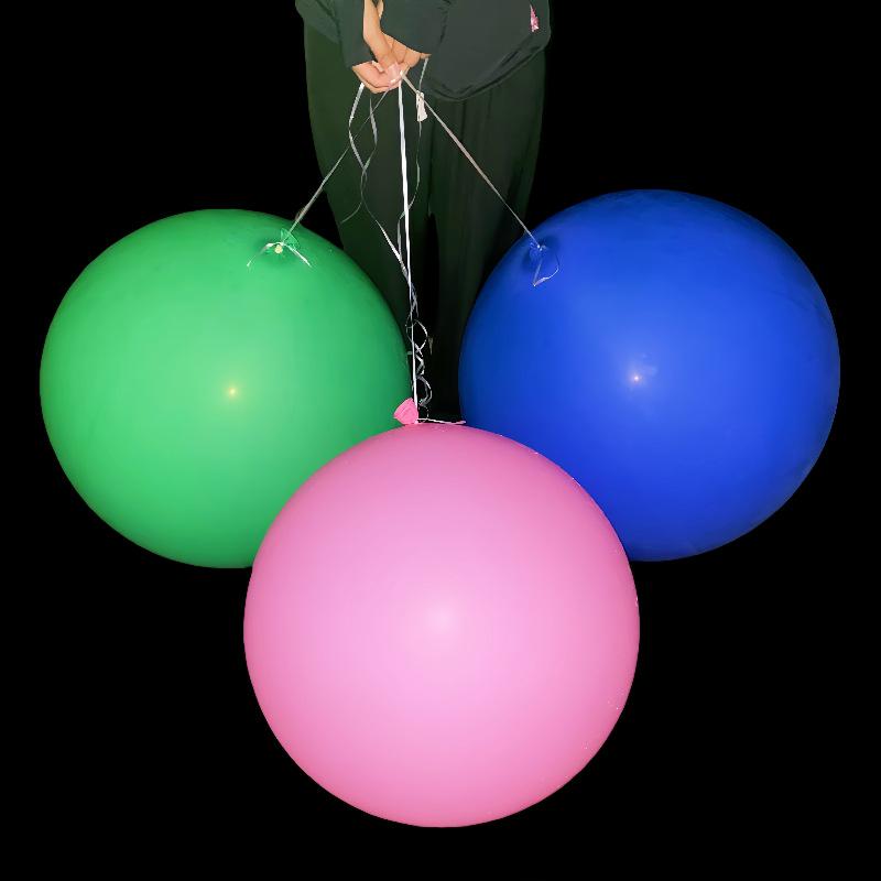 Palloncino Luminoso Antiesplosione da 36": Giocattolo LED da Esterno per Mercati Notturni ed Eventi