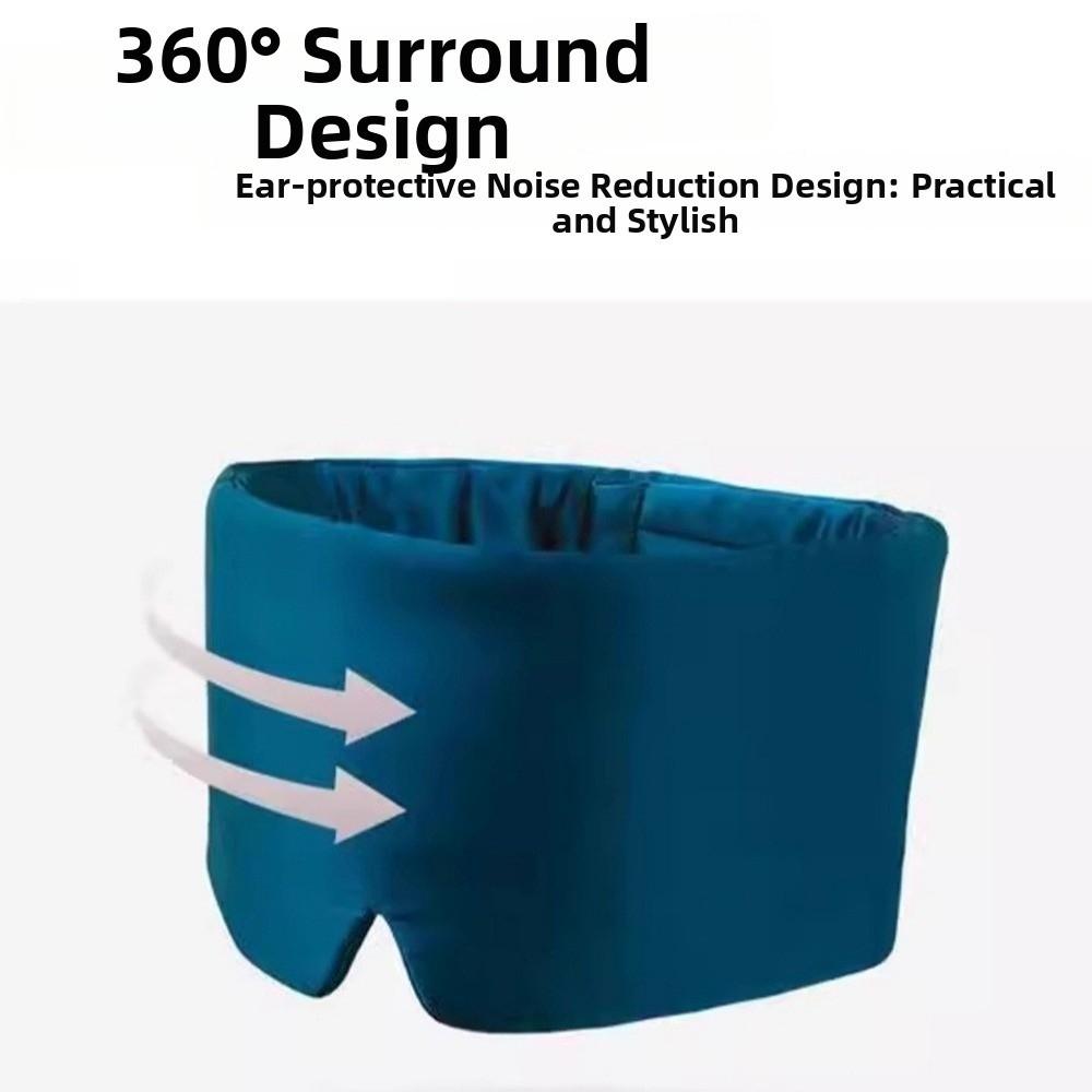 Breathable Sleeping Mask Imitation Silk Eyemask Eye Cover Eyeshade  Portable