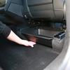 For Tesla Model Y Juniper 2025 Rear Seat Rear Lower Storage Box Car Accessories ABS Umbrella Storage Organizer Tray Interior