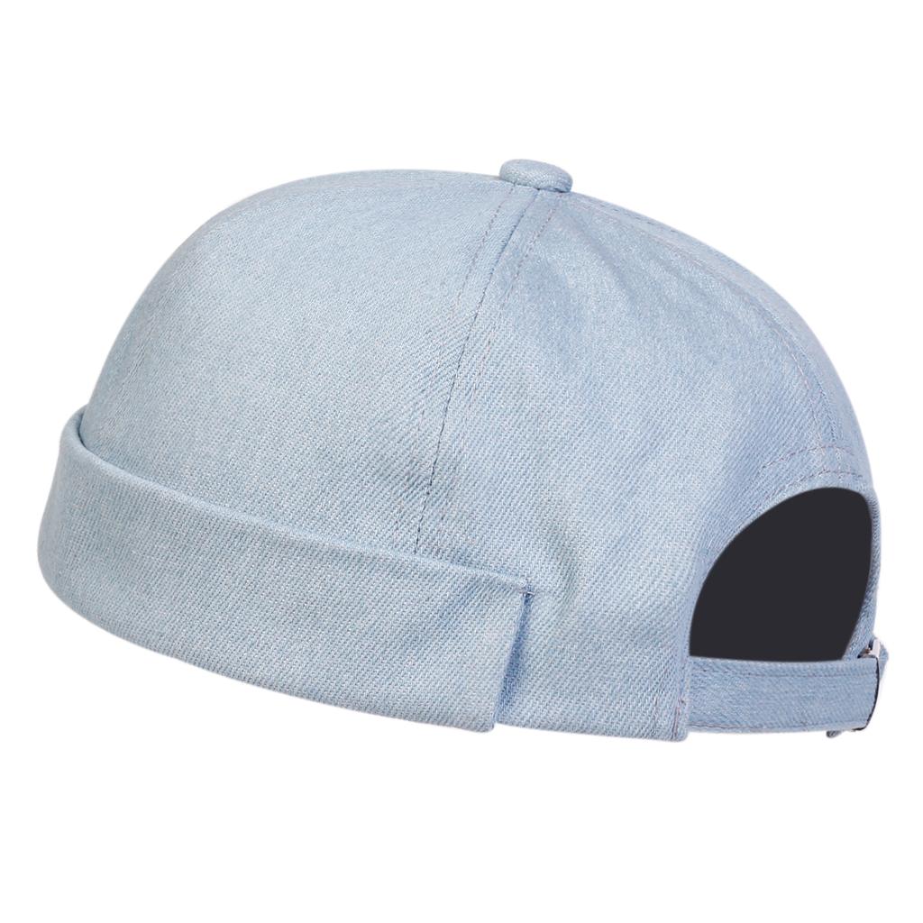 Solid Denim Landlord Hat Unisex Winter Warm Cap Outdoor Leisure Beanies Caps Beach Hats