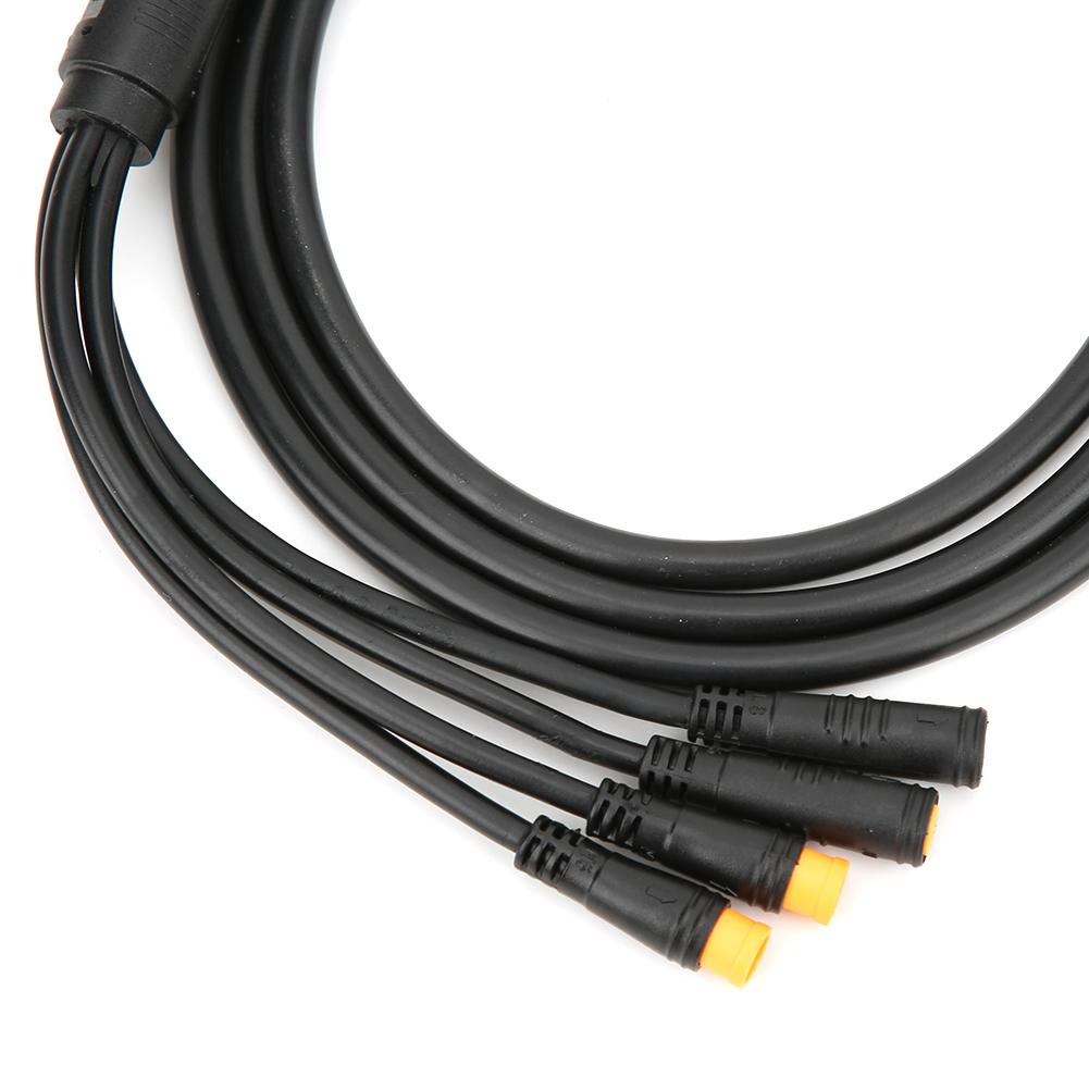 1 für 5 Integriertes Fahrradkabel mit Lichtfunktion für E-Bike Wasserdichter Controller