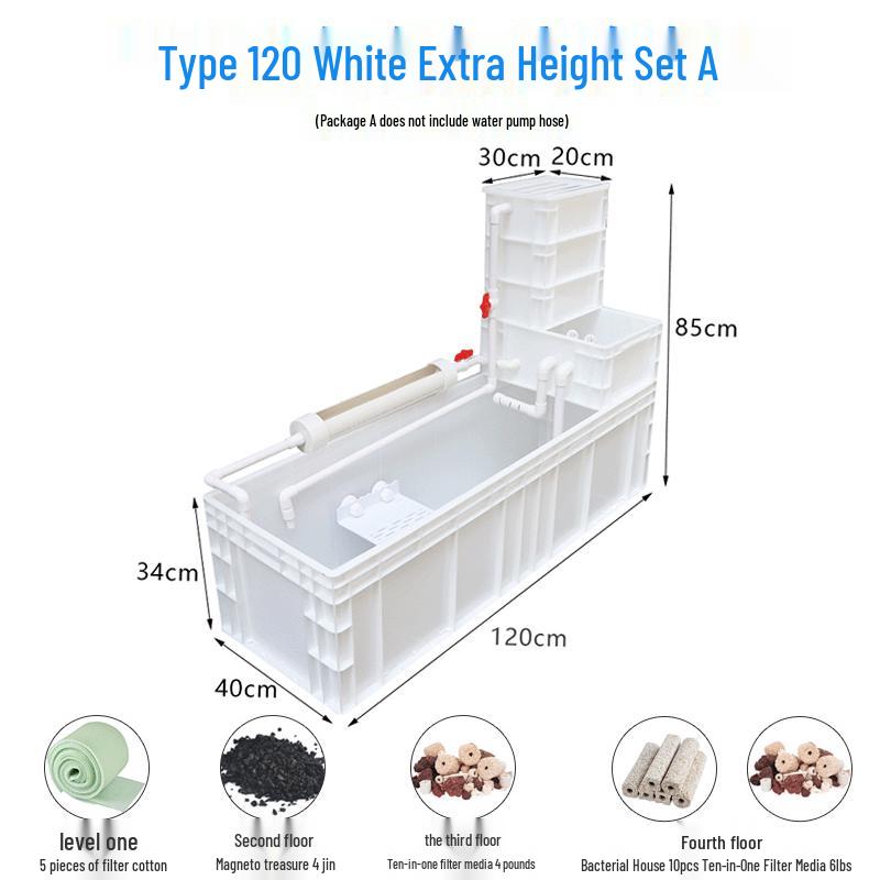 Enhanced Turtle Tank with Filter and Water Change System