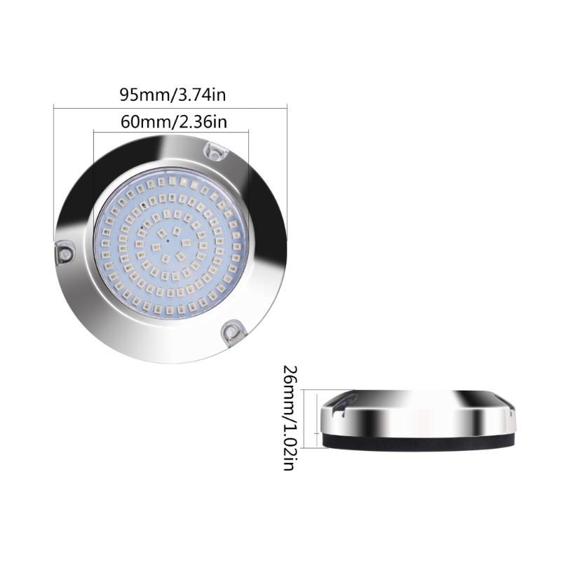 90 LED Universals Waterproof Navigations Boat Light For Truck Boat Stern Lamp Marine Boat Sailings Light