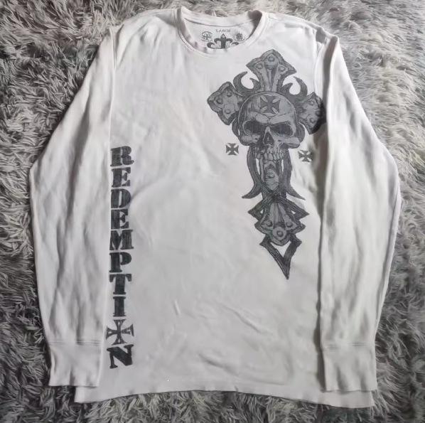 Cross-border vintage feather wing print foreign trade European and American printed crew neck elegant commuter long-sleeve women