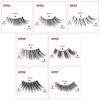 New Middle East cross-border cat eye false eyelashes, eye tail elongated transparent stem eyelashes 10 pairs flat factory
