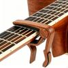 Guitar Capo Padded Hinged Music Accessory Black
